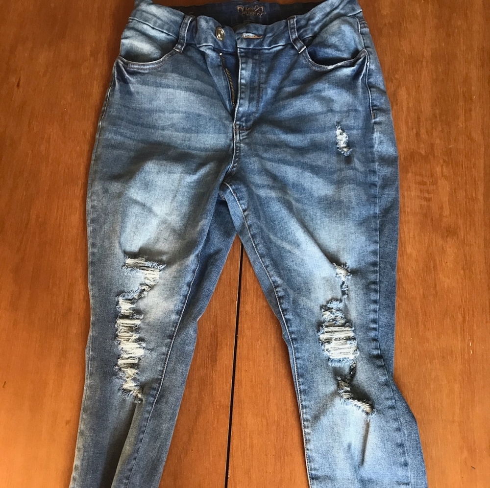 rue 21 blue jeans womens size 12